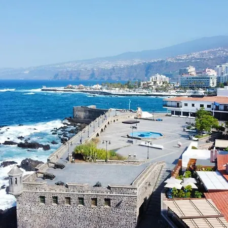 Nice Studio With Shared Rooftop Pool, In Puerto De La Cruz Apartment *