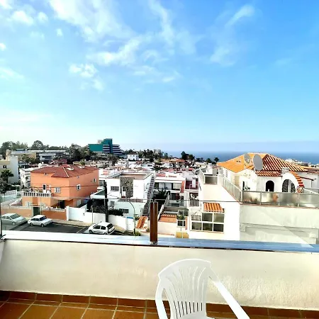 Nice Studio With Shared Rooftop Pool, In Puerto De La Cruz Appartement *