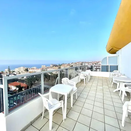 Nice Studio With Shared Rooftop Pool, In Puerto De La Cruz 아파트 푸에르토 드 라 크루즈