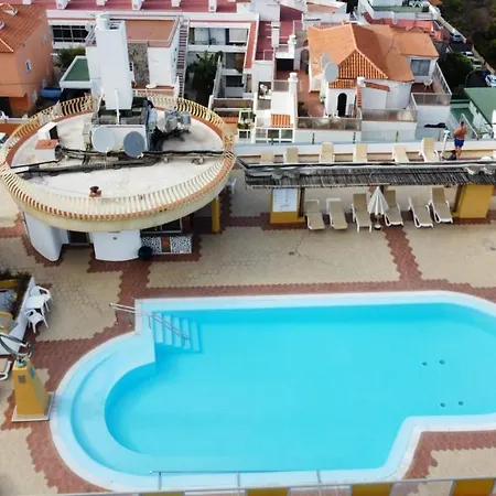 Nice Studio With Shared Rooftop Pool, In Puerto De La Cruz
